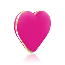 Мини-вибратор для клитора Rianne S Heart Vibe, розовый