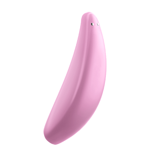 Вакуумный стимулятор с ДУ Satisfyer Curvy 3+ розовый