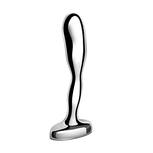 Стальной анальный стимулятор Stainless Steel Prostate Plug