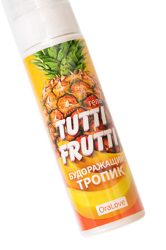 Оральный лубрикант Tutti-Frutti Будоражащий тропик, 30 г