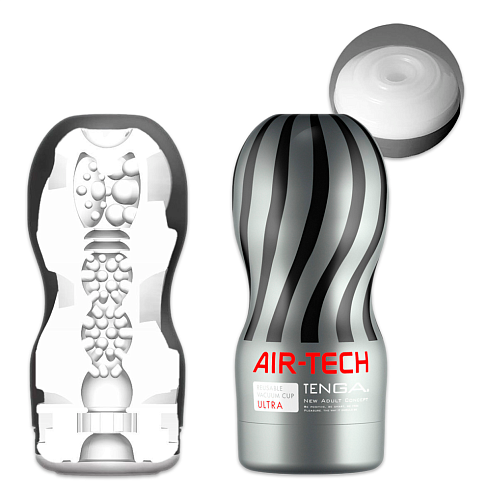 Вакуумный мастурбатор увеличенного размера Tenga Air-Tech Ultra Size