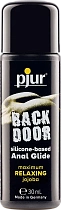 Концентрированный и расслабляющий силиконовый анальный лубрикант Pjur Back Door, 30 мл