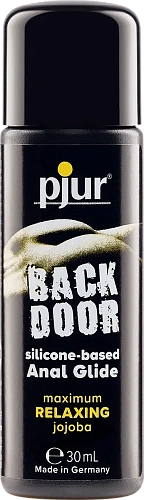 Концентрированный и расслабляющий силиконовый анальный лубрикант Pjur Back Door, 30 мл
