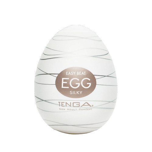 Мини-мастурбатор яйцо Tenga Egg Silky