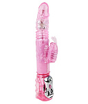 Двойной вибратор с ротацией и пенетрацией Flirt Mariposa Tulip