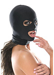 Маска-шлем с отверстиями для глаз и рта Fetish Fantasy Series Spandex 3-Hole Hood