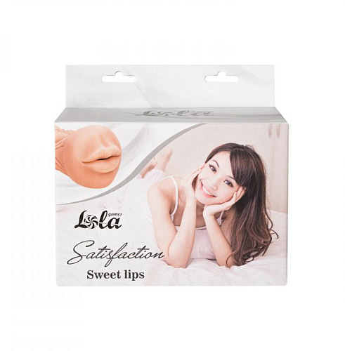 Реалистичный мастурбатор-рот Lola Satisfaction Sweet Lips