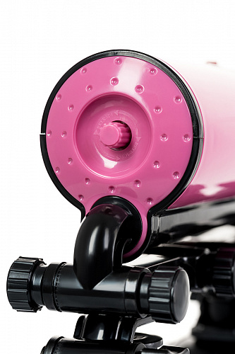 Переносная секс-машина с подогревом MOTORLOVERS Pink-Punk