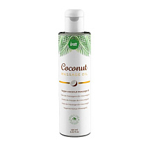 Натуральное массажное масло Intt Coconut кокосовое, 150 мл
