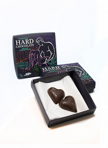 Возбуждающий шоколад для мужчин JuLeJu Hard Chocolate, 9 г