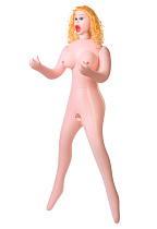 Надувная секс-кукла с вибрацией Dolls-X Селин
