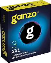 Большие презервативы Ganzo XXL, 3 шт