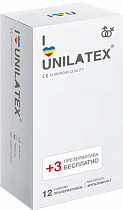 Цветные ароматизированные презервативы Unilatex Multifruits, 12 шт