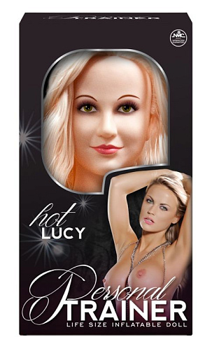 Надувная секс-кукла с вибрацией Hot Lucy
