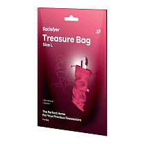 Мешочек для секс-игрушек Satisfyer Treasure Bag L, розовый