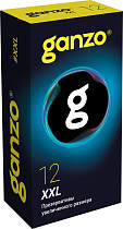 Большие презервативы Ganzo XXL, 12 шт
