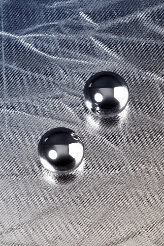 Металлические вагинальные шарики без сцепки Metal by Toyfa, диам. 3 см