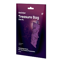 Мешочек для секс-игрушек Satisfyer Treasure Bag XL, фиолетовый