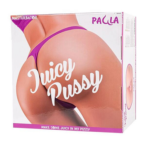 Реалистичный мастурбатор-полуторс Toyfa Juicy Pussy Paula