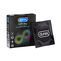 Продлевающие презервативы с анестетиком Durex Infinity, 3 шт