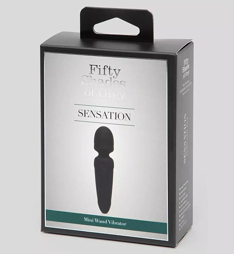 Компактный вибромассажер для клитора Fifty Shades of Grey Sensation Mini Magic Wand Vibrator