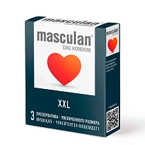 Презервативы увеличенного размера Masculan Classic Type 4 XXL, 3 шт