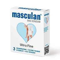 Ультратонкие презервативы Masculan Ultra Type 2 Ultra&Fine, 3 шт