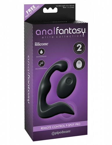 Массажер с ДУ Pipedream Anal Fantasy Elite Collection Remote Control P-Spot Pro
