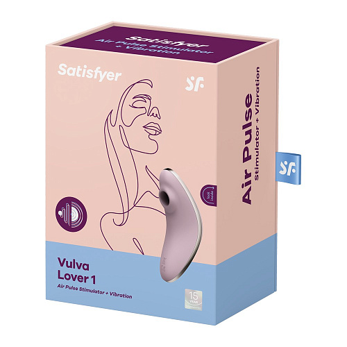Стимулятор Satisfyer Vulva Lover 1, розовый