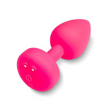 Маленькая вибро пробка Gplug S, розовая