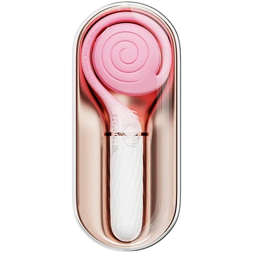 Вакуумный клиторальный стимулятор с пульсацией OTOUCH Lollipop, розовый