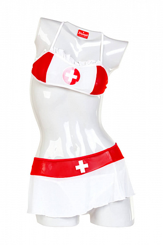 Надувная секс-кукла с вибрацией Dolls-X Nurse Emilia